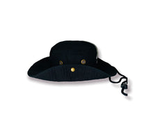 Load image into Gallery viewer, Black 716 Safari Hat