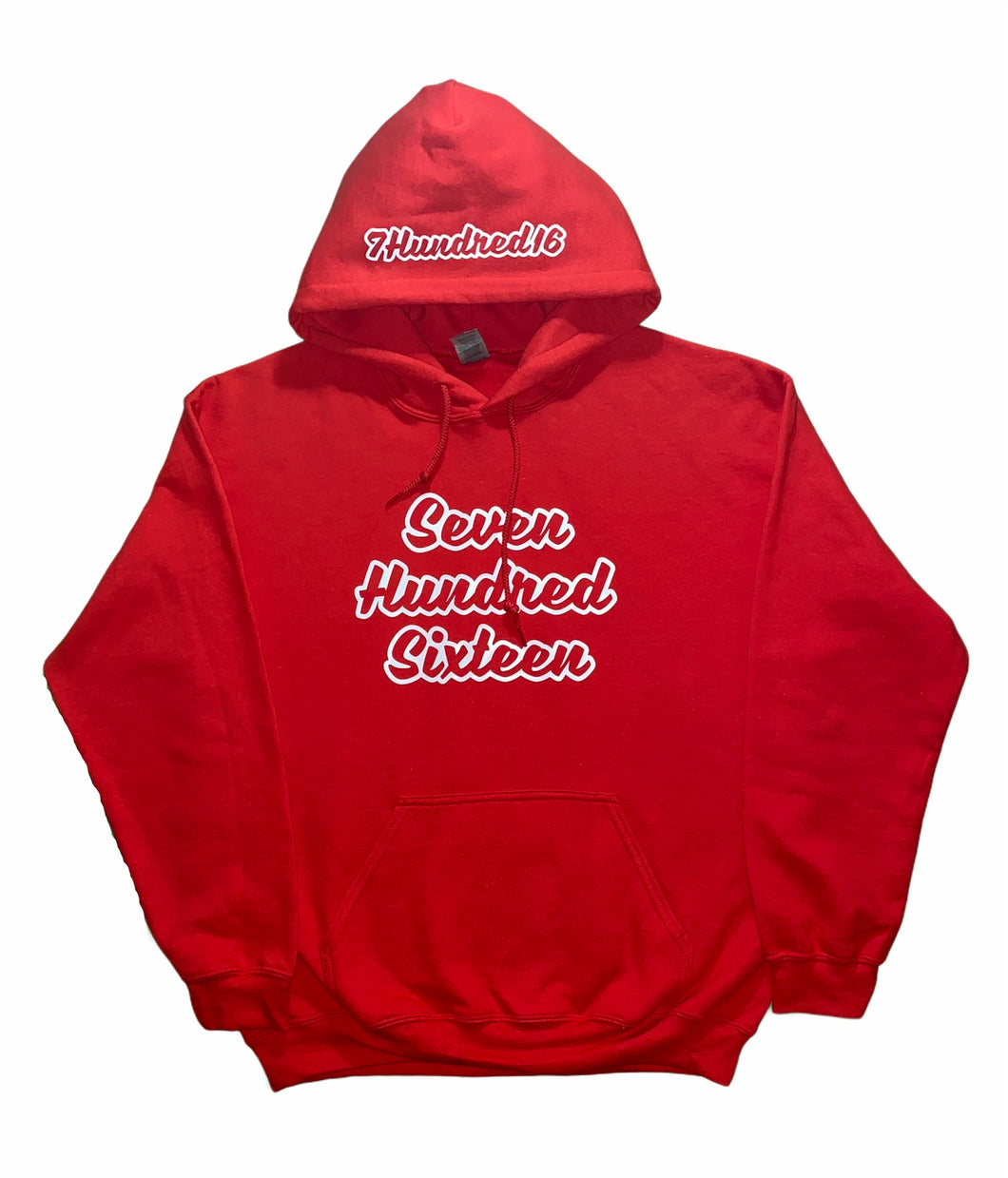 716 LW Hoodie Red/White