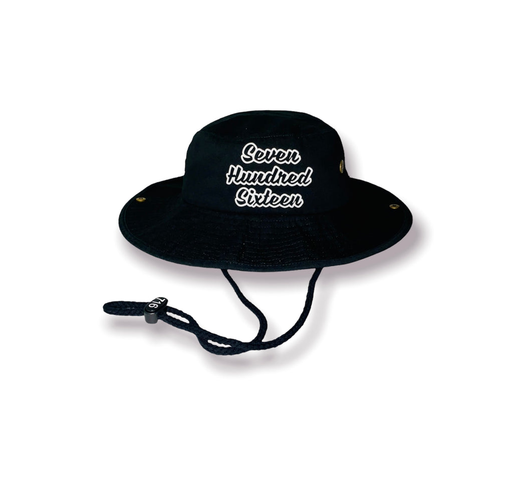 Black 716 Safari Hat