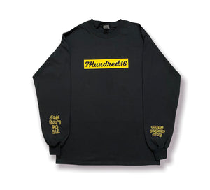 7H16 Bars Long Sleeve black/yellow