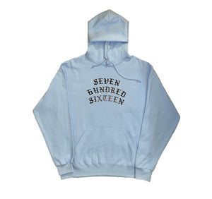 716 Oldie Hoodie (sky blue)