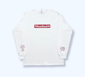 7H16 Bars Long Sleeve white/red